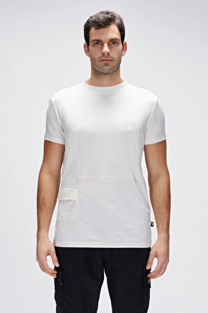 Judson Beyaz Erkek Tişört