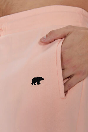 Gian Sweatshorts Pembe Erkek Şort