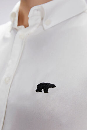 Fred Beyaz Erkek Gömlek