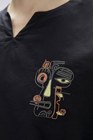 Loyd Siyah Erkek Gömlek