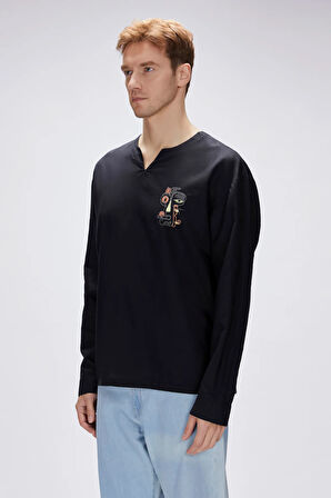 Loyd Siyah Erkek Gömlek