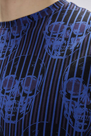 Breet Siyah Erkek Oversize Tişört