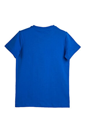 Entree Saks Mavisi Baskılı Çocuk Tişört