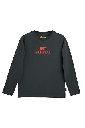 Bad Bear Tee Gri Çocuk Sweatshirt