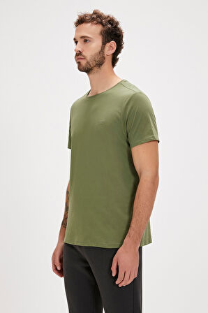 Bad Bear Solid Yeşil Basic Erkek Tişört