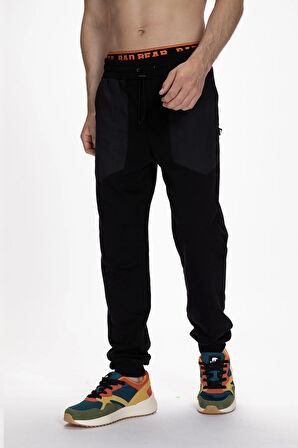 Sailor Si̇yah Erkek Sweatpants Eşofman Altı