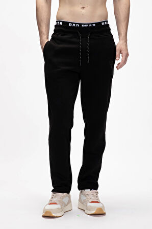 Windy Si̇yah Erkek Sweatpants Eşofman Altı
