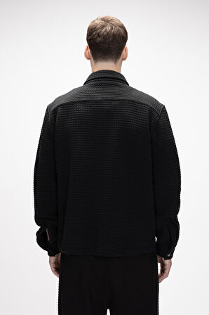 Diez Si̇yah Erkek Gömlek