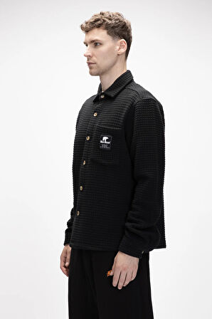 Diez Si̇yah Erkek Gömlek