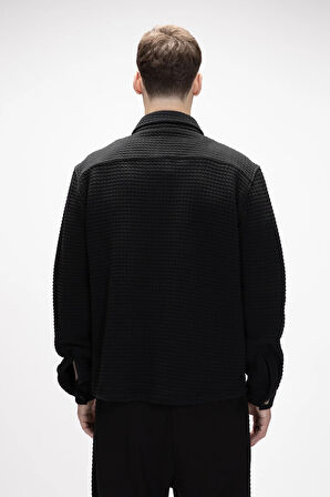 Diez Si̇yah Erkek Gömlek