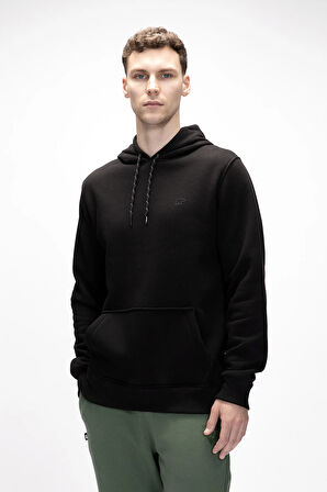 Sea Si̇yah Kapüşonlu Erkek Sweatshirt