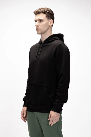 Sea Si̇yah Kapüşonlu Erkek Sweatshirt