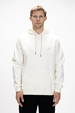 Sea Marshmallow Kapüşonlu Erkek Sweatshirt