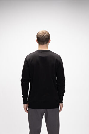 Bad  Bear Corner Crewneck Erkek Sweatshirt Siyah