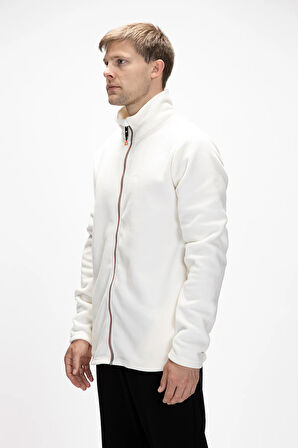 Sky Marshmallow Fermuarlı Erkek Polar