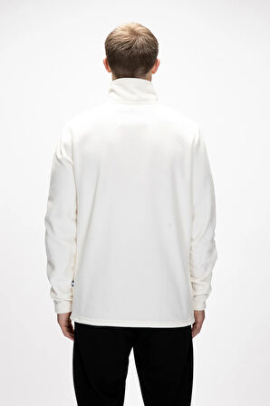 Sky Marshmallow Fermuarlı Erkek Polar