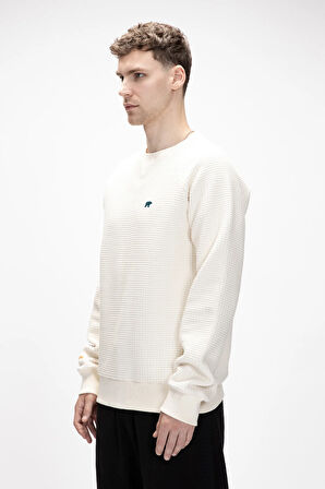 Diez Marshmallow Crewneck Erkek Sweatshirt