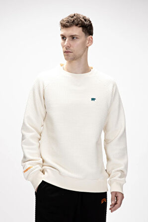 Diez Marshmallow Crewneck Erkek Sweatshirt
