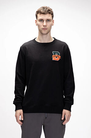 Chow Si̇yah Crewneck Erkek Sweatshirt