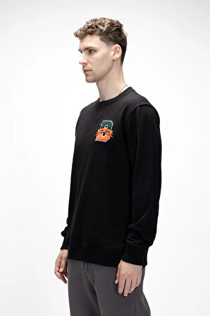 Chow Si̇yah Crewneck Erkek Sweatshirt