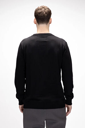 Chow Si̇yah Crewneck Erkek Sweatshirt