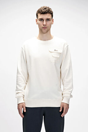 Rise Marshmallow Crewneck Erkek Sweatshirt