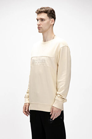 Sailor Bej Crewneck Erkek Sweatshirt