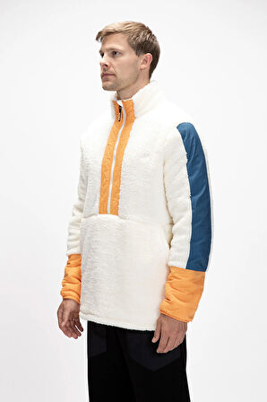 Bomb Marshmallow Yarım Fermuarlı Erkek Polar