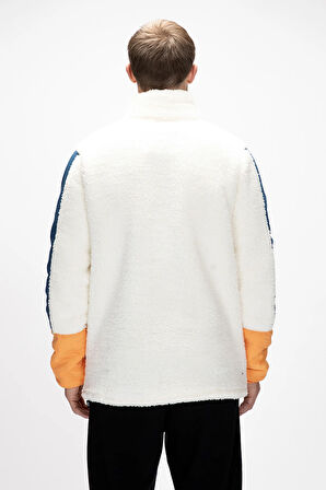 Bomb Marshmallow Yarım Fermuarlı Erkek Polar