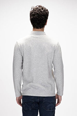 Bad Bear Erkek Graymelange Kuger Polo 25.02.22.004-c19