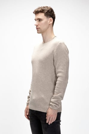 Bad Bear Beıge Man Tender Jumper Triko 25.02.22.007-c17