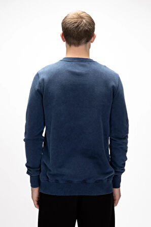 Dab İndi̇go Crewneck Erkek Sweatshirt