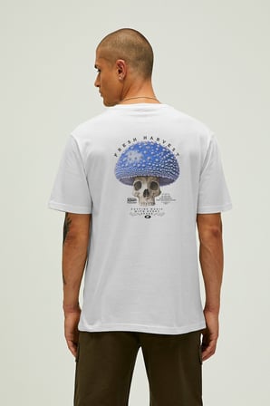 BADBEAR FRESH ERKEK T-SHİRT/OFF-WHITE BEYAZ