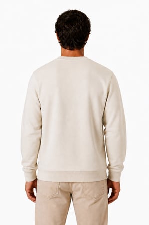 Bad Bear Aurora Crewneck Man Beıge Sweatshırt 26.02.12.009-c17
