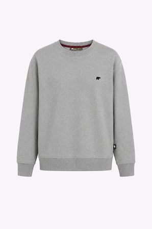 Bad Bear Valor Crewneck Man Graymelange Sweatshırt 26.02.12.046-c19