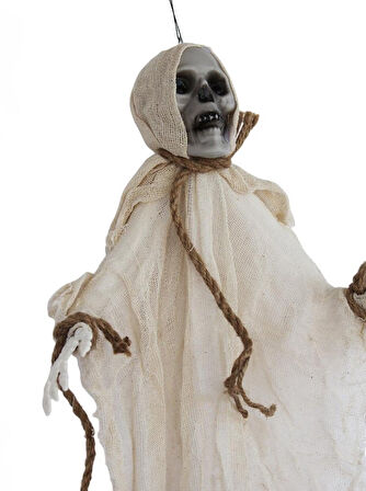 HALLOWEEN DEKOR İSKELET BEYAZ 70CM AST6709