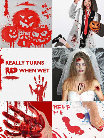 SAHTE KAN TORBASI FAKE BLOOD 30ML CADILAR BAYRAMI Halloween Parti Dekoru AST6723