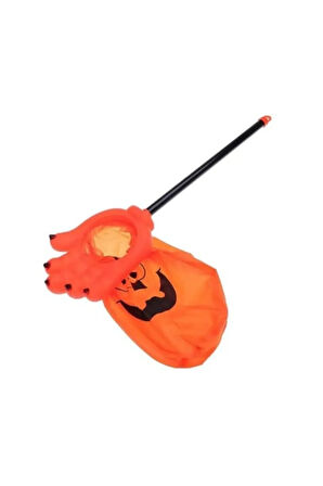 BALKABAĞI ELİ ŞEKER ÇANTASI HALLOWEEN CADILAR BAYRAMI