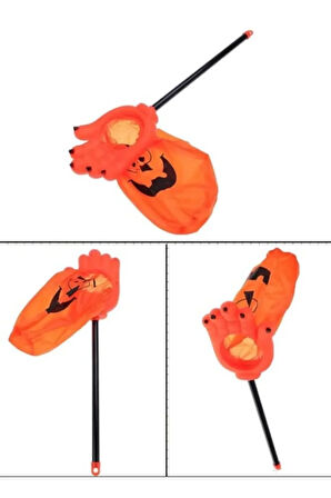BALKABAĞI ELİ ŞEKER ÇANTASI HALLOWEEN CADILAR BAYRAMI