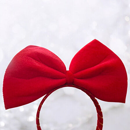 YILBAŞI KADİFE FİYONKLU TAÇ AST7522