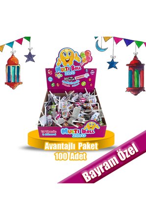 Multiball Zero 100'li Lolipop