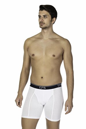 Ds Damat Beyaz Erkek Boxer DS0110