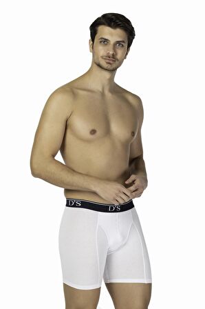 Ds Damat Beyaz Erkek Boxer DS0110