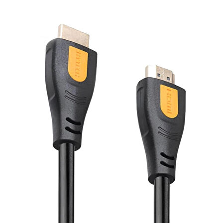 Hytech HY-HDM15 Altın Uçlu 24K 1.4 Versiyon 3D HDMI Görüntü Aktarma Kablosu 15MT