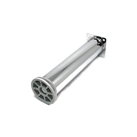 Kapsan Metal Baza Ayağı Krom Pingolu Cap:42Mm H:20Cm