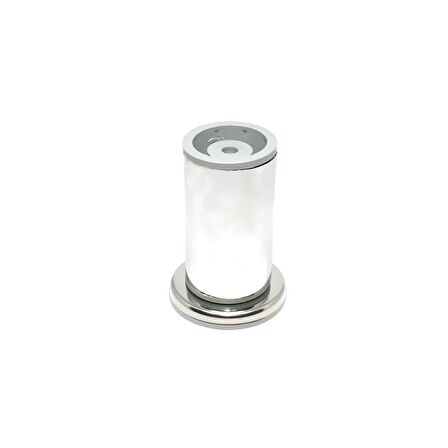 Kapsan Metal Baza Ayağı Krom Saplamalı (M8) Ø51M H:100