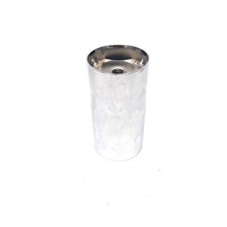 Kapsan Metal Raf Bağlantı Ayağı Parçası Krom Ø:51Mm H:10Cm