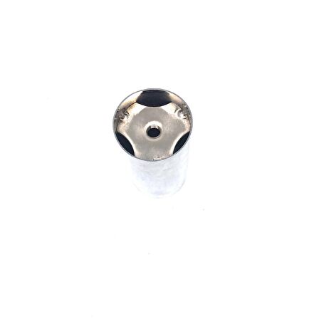Kapsan Metal Raf Bağlantı Ayağı Parçası Krom Ø:51Mm H:10Cm