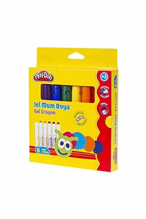 Play-Doh 6 Renk Jel Crayon