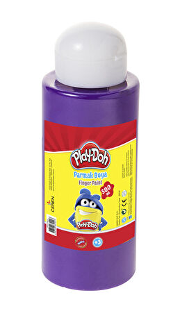 Play-Doh Parmak Boyası (Tüp) 500ml Mor